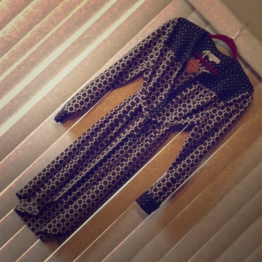 Loft Patterned Dress - image 1